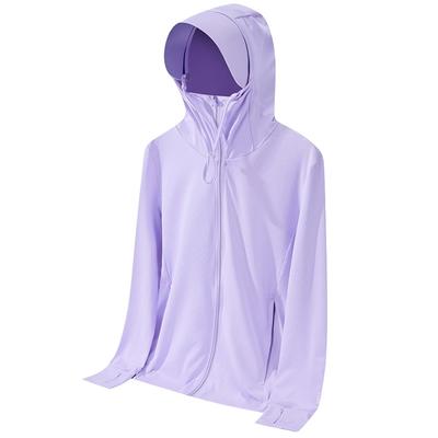 JOMLUN Women's Rash Guard, UV Protection Hoodie, UPF 50+, Cooling Hoodie, Long Sleeve, Swimwear, UV Protection, Breathable, Lightweight, Summer
