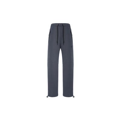 Tech Lace-Up Versatile Straight-Leg Casual Pants Men Bottoms Coal-Black HJ6534-060