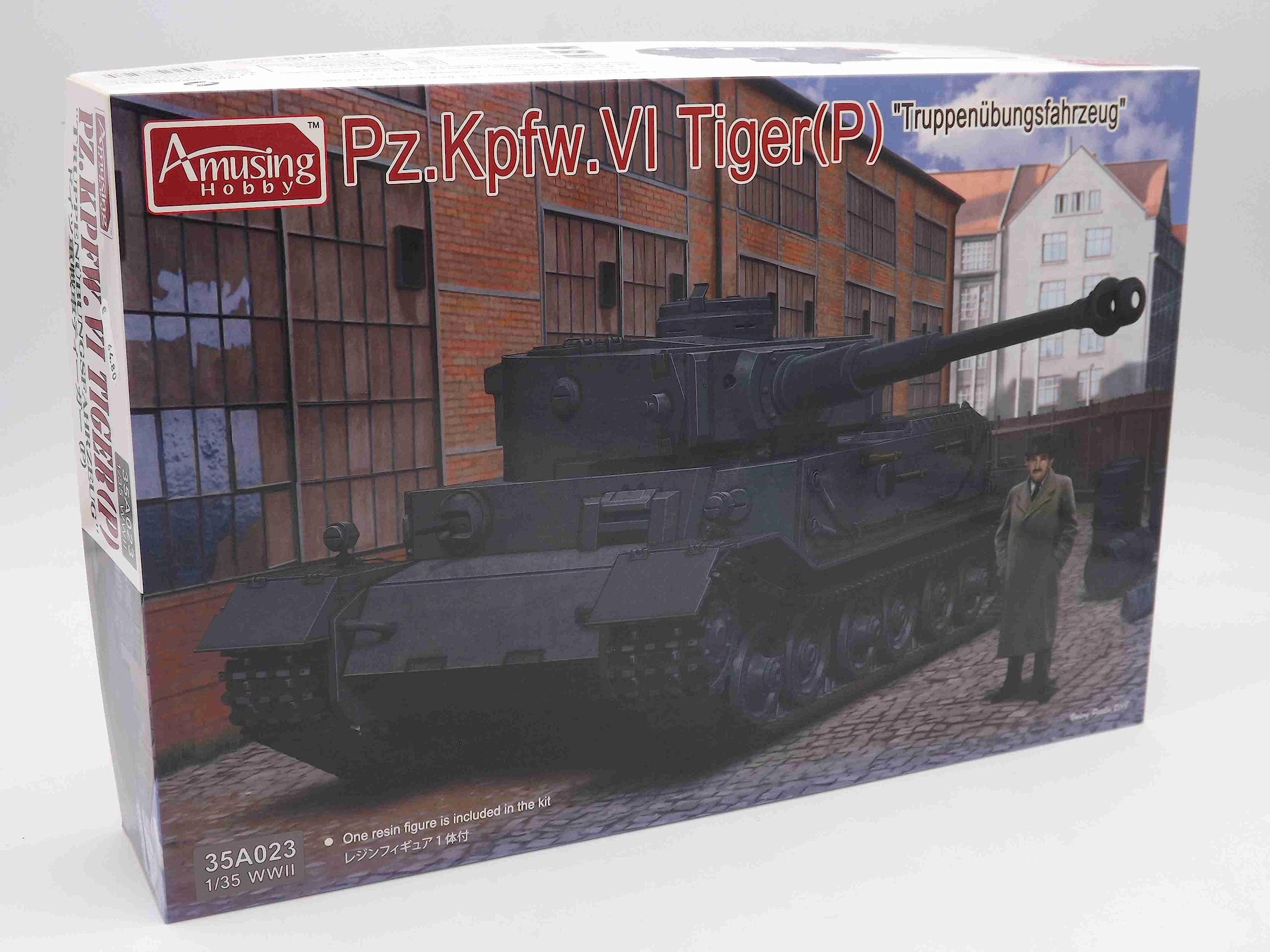 

Amusing Hobby 1/35 German Heavy Tank Tiger (P) Plastic Model Kit AMH35A023