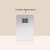 Stainless Steel Makeup Mixing Palette & Spatula Set – Foundation/Concealer Ring.