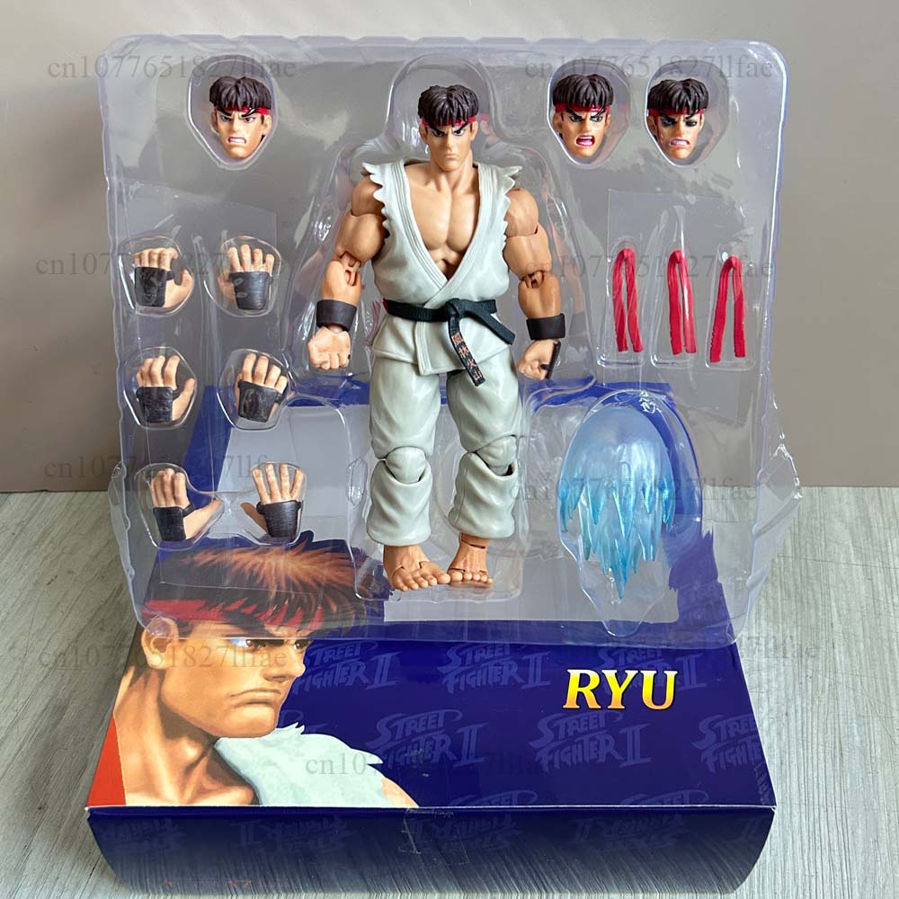Ultra Street Fighter Ken Masters Storm Toys USFII: The Final Challengers Guile Ryu Ken Action Figure Model Toy Joint Movable