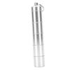 6 Fächer Mini-Tabletten-Etui Aluminiumlegierung Wasserdicht Tragbare Tablettenbox Spender 25x140mm