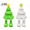 Easy Care TreeDecoration Christmas Tree Figurine with Articulated Legs, 3D Printed Xmas PLA Ornament Statue, Mini Desk Decoration for Home Office