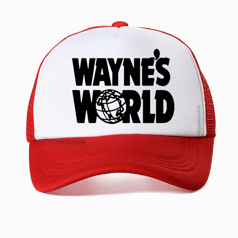 Waynes World Snapback Cotton Baseball Cap Unisex Women Hip Hop Dad Trucker Hat Casquette