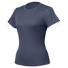 Sports T-shirt for Women, Summer Quick-dry Thin Printed Slim Fit, Short-sleeve Crew Neck Training Top Lightweight Top