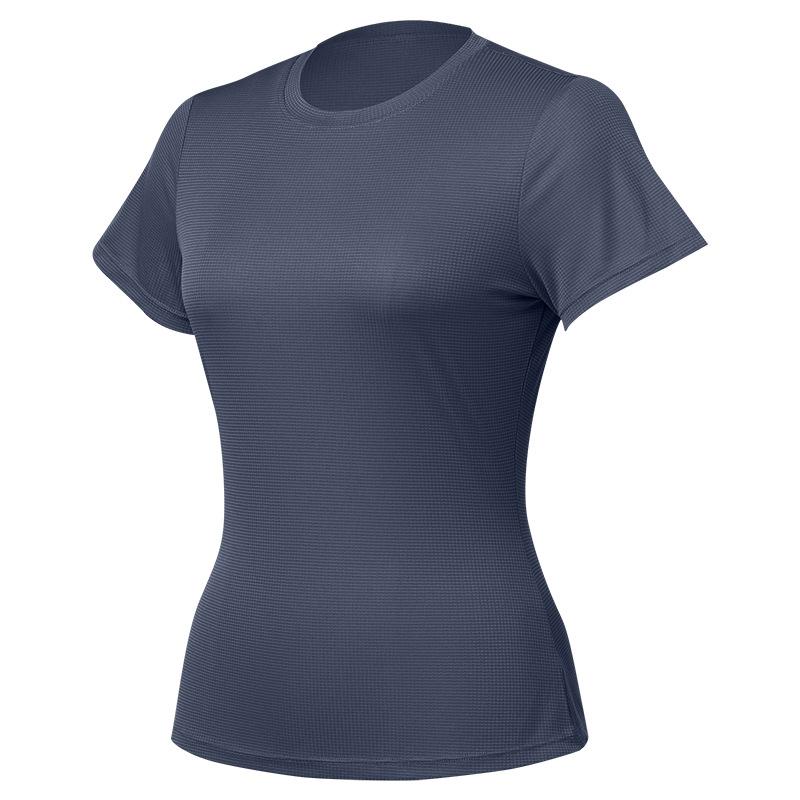 Sports T-shirt for Women, Summer Quick-dry Thin Printed Slim Fit, Short-sleeve Crew Neck Training Top Lightweight Top