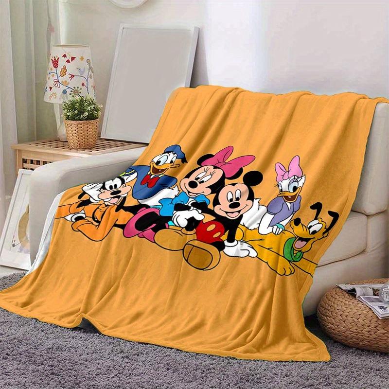 

1 шт., Плед Disney Микки Маус и Друзья Мягкий и Уютный Плед Идеальный Подарок на День Рождения, Рождество, День Святого Валентина Для Кровати, Дивана, Путешествий 80cmx120cm