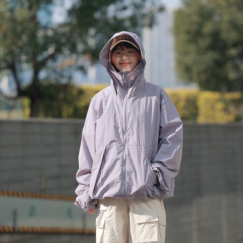 1011 summer new UPF10 + breathable and light sunscreen clothes for men and women, outdoor UV protection, casual and versatile