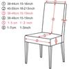 Velvet Chair Cover Solid Color Stretch Super Soft Adjustable Chair Covers Washable Elastic office Seat Cover Home Hotel