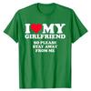 I Love My Partner Clothes: Boyfriend & Girlfriend Tees