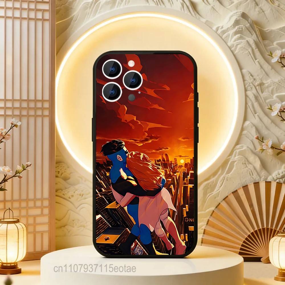Adult animation l-Invincible  For iPhone 12,16,13,14,15,17,11,Pro,Max,Plus,E,Air,Mini TPU Soft to Skin-friendly phone case