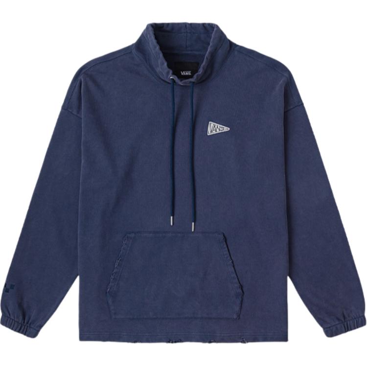 

Vans Stand Collar Solid Color Casual Long Sleeve Sweatshirt Unisex sweatshirt Dark-Blue VN000J0MLKZ XXL
