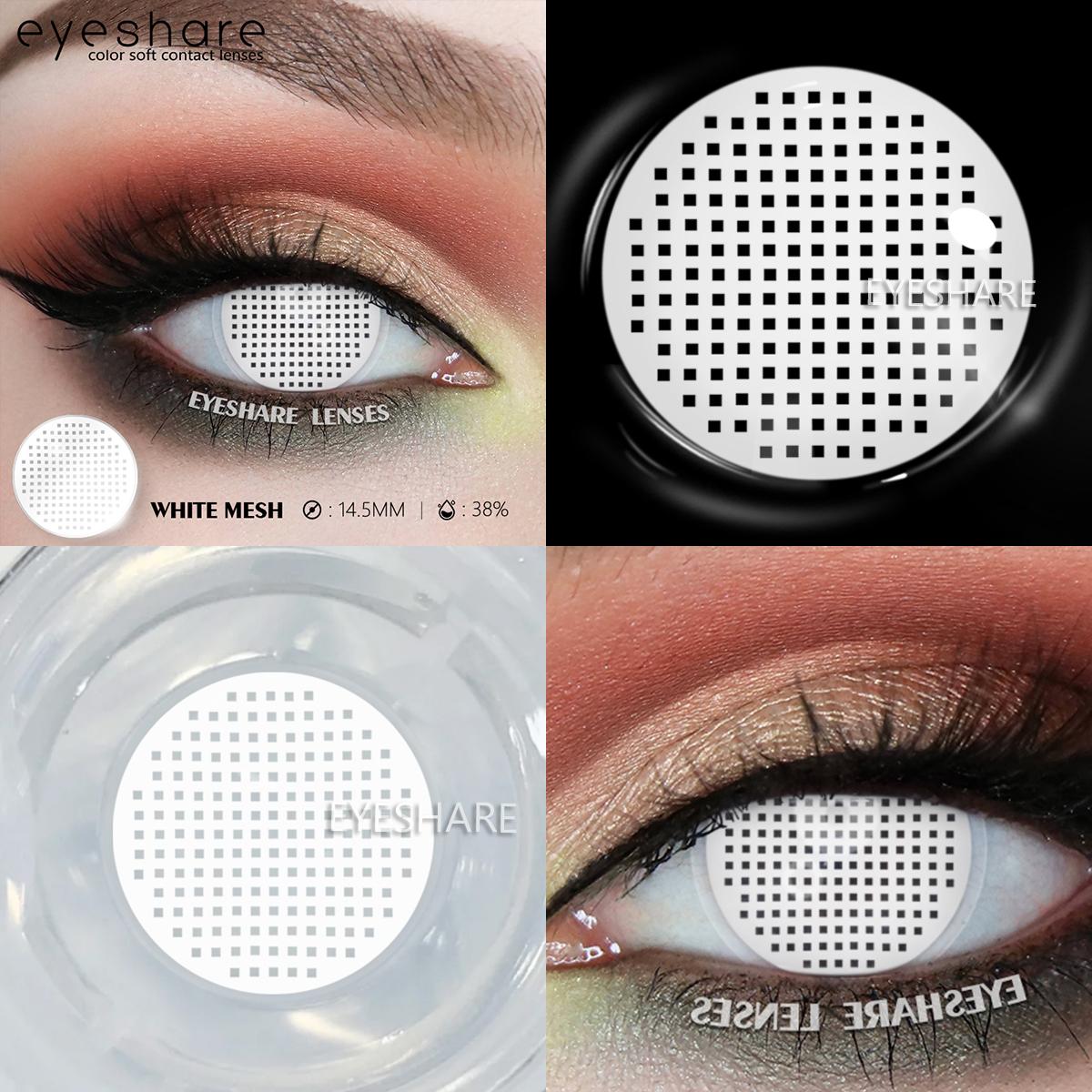 

EYESHARE 1Pair Halloween Cosplay Color Contact Lenses Eye Anime Lenses Color Contact Lenses Eye Color Lenses