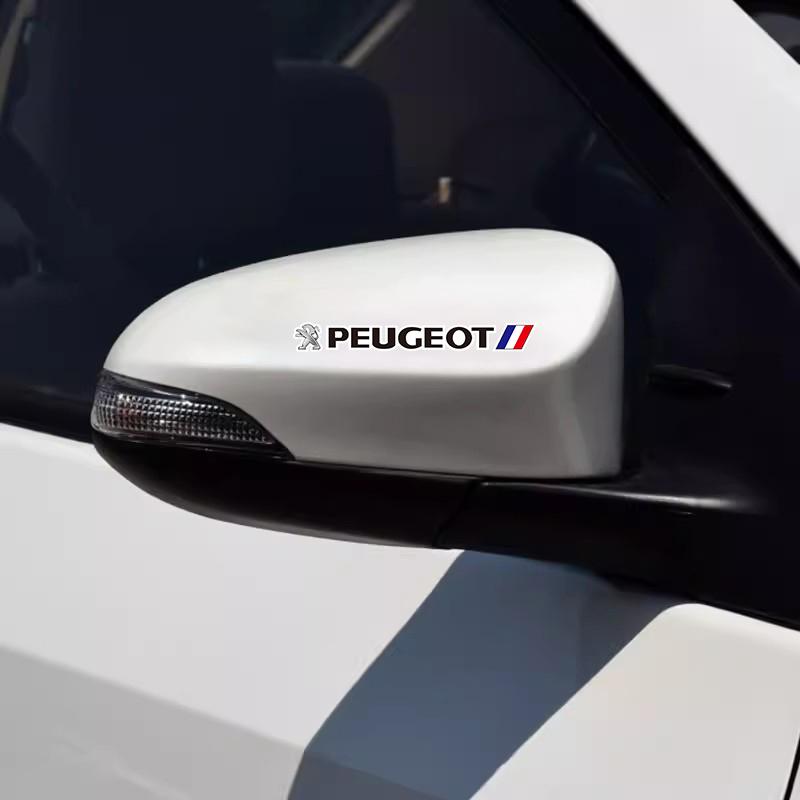 4 Pezzi Adesivi Emblema Auto Decalcomania Decorazione Per Peugeot 5008 408 308 Landtrek 208 2008 3008 Rifter 508 e-Expert e-TRAVELLER 301