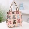 Cartoon Lunchbox Thickening Tote Bag Cute Storage Bag  Work