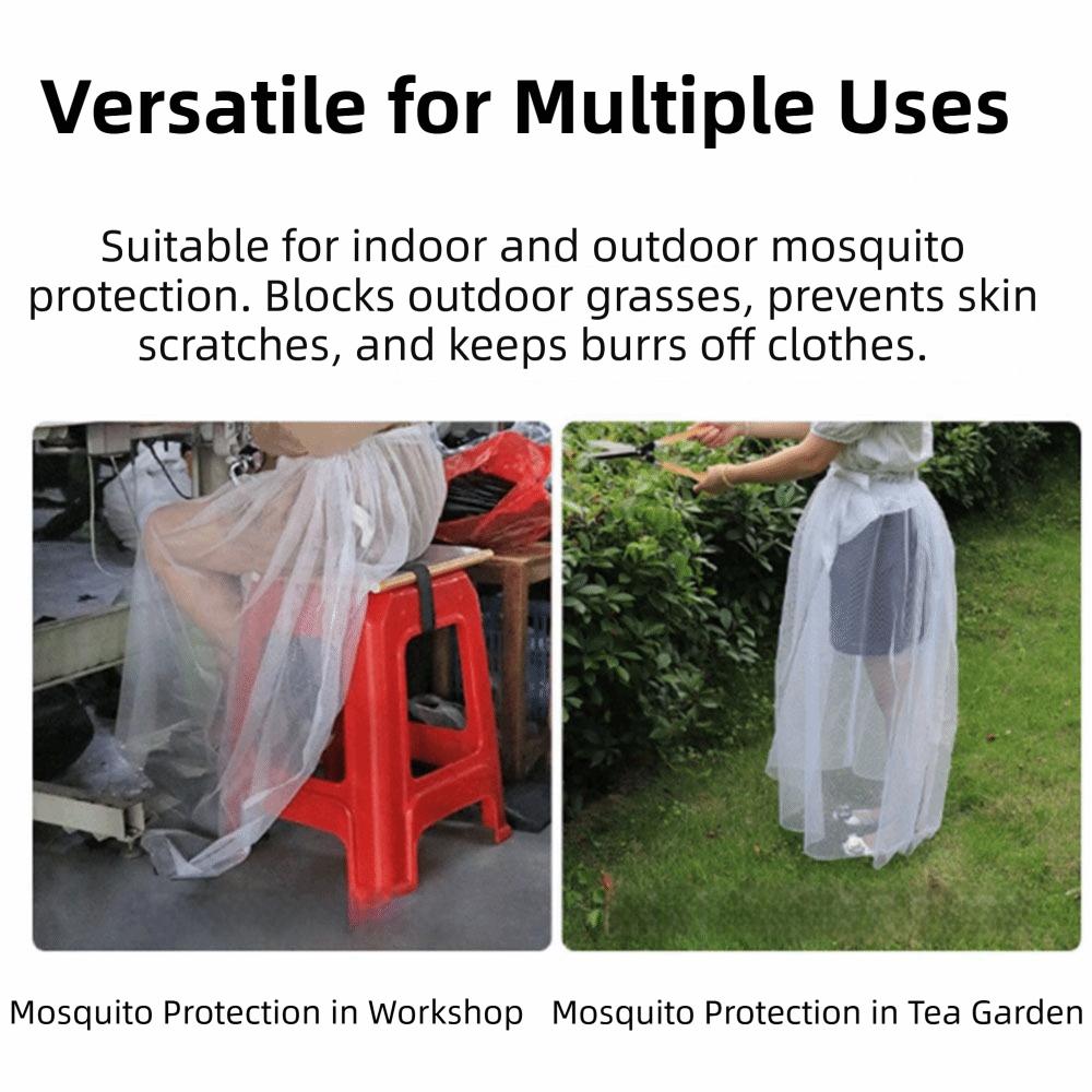 Bee Repellent Women's Net Dress Anti-Bug Net Mosquito Repellent Cover Summer Wear