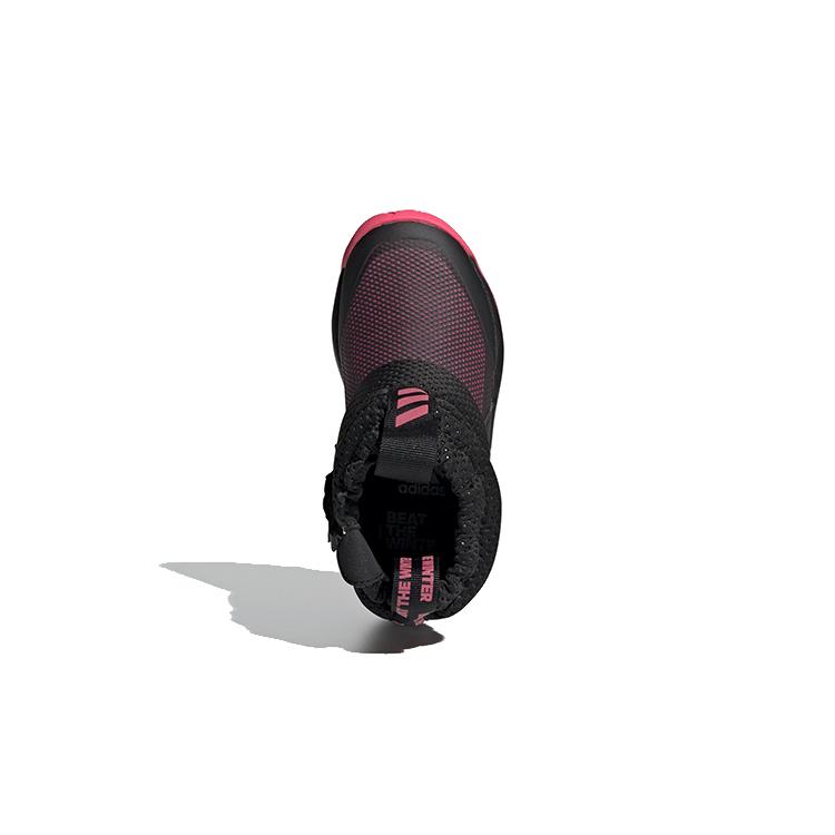 adidas Rapida Snow Boots Thermal Crew Kids' Boots Black Rose Red Children Aged 3 7 Years Old EE6172