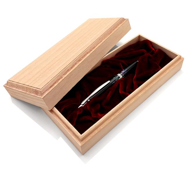 Pilot Namiki CAPLESS RADEN Fountain Pen STRIPE Fine Nib FCN-5MP-RS-F with Converter