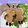Creative Cute Plush Insect Doll With Unique Design For Kids Keychain Accessory