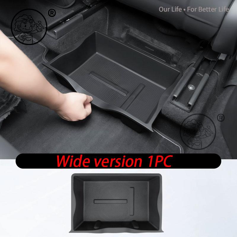 For Tesla Model YL 2026 2027 Under-seat storage box Seat storage Main and co-passenger car storage utility box accessories
