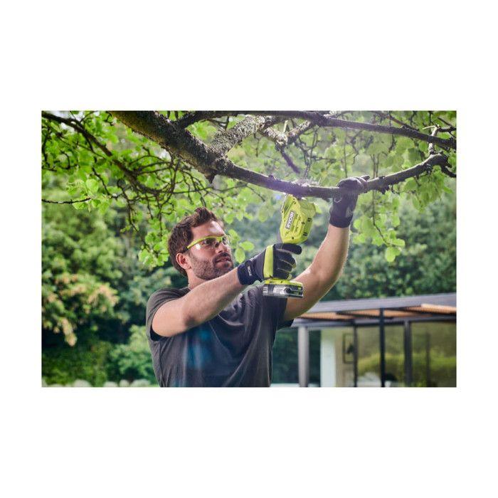 Elagueur à main RYOBI 18V One+ - Sans batterie ni chargeur RY18PSA-0