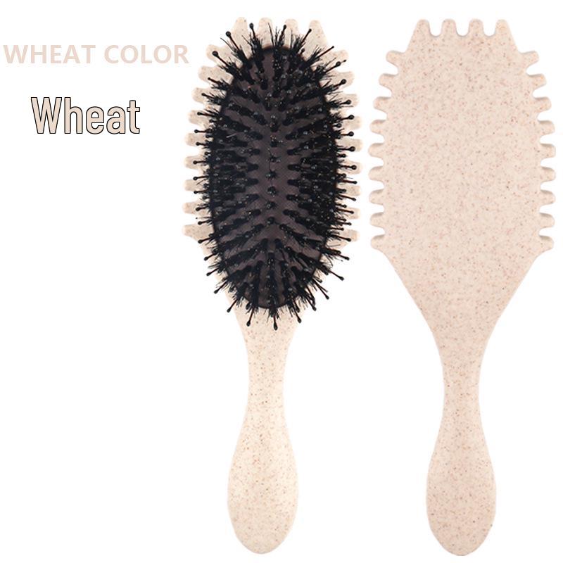 

Бестселлер трансграничной торговли Расческа-щетка из щетины кабана для формирования локонов