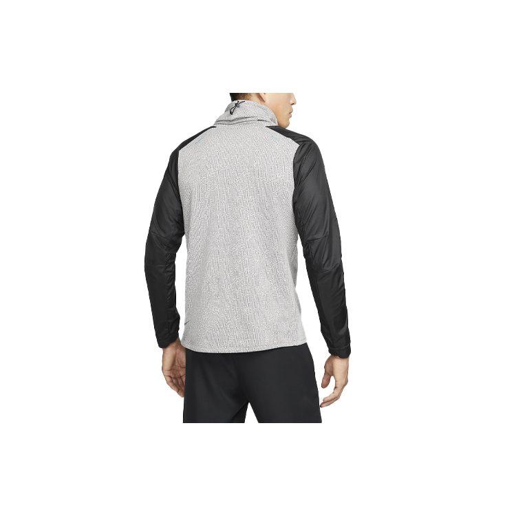 Nike T Shirts Men's Black Gray Color Turtleneck Moderate Straight Fit DM4629-010