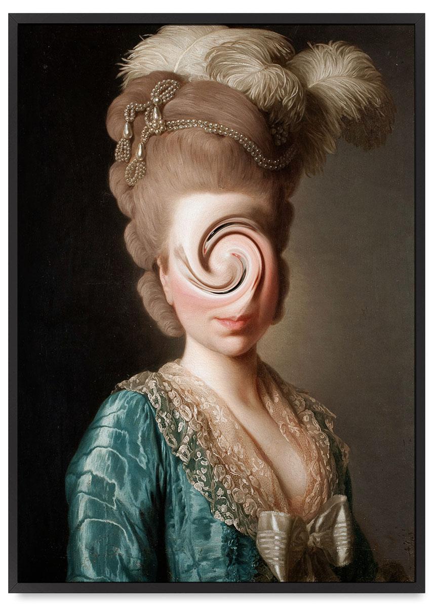 

Plakat pop art twister portret 21x30 cm