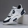 Mens Board Shoes 2026 New Low Cut Lace Up Leather Comfortable Street Trend Plus Size Casual Sports Shoes for Man