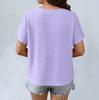 Women's Fashionable Casual Elegant Short-Sleeve T-Shirt Top