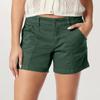 Women's Soft Stretch Twill Short Side Pockets Soft Feel No Button & No Zipper Flattering Fit