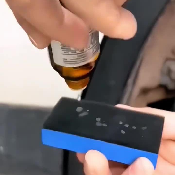 Multifunctional Plastic Restorer for Black Car Bumper & Interior