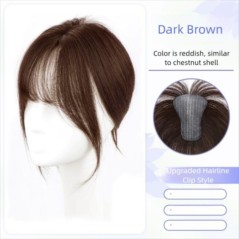 Middle Part Synthetic Hair Bangs Hair Extensions Fringe Hair Pieces Increase Hair Volume