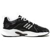 Adidas Neo JZ Runner Leather Suede Trendy Comfortable Slip Resistant Durable Lightweight Low Top Casual Shoes Unisex Casual Shoes Black White IG9431