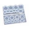 Kamejima Shoten Soft Mold, Flower Motif, Double-Sided, Hobby Tool C-743