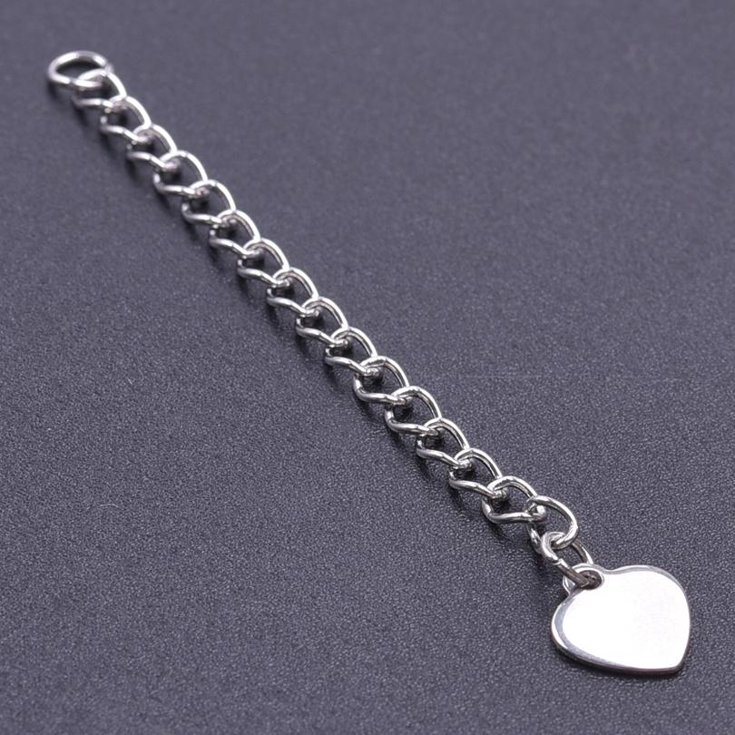 Silver/Gold Color Stainless Steel Extender/Extention/Tail Chains For Jewelry Making Bracelets Necklaces Anklets DIY Accessories