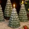 Christmas Vinyl Christmas Tree Night Light Bedroom Dormitory Bedside Ornaments Christmas Decoration Atmosphere Light Christmas Gift