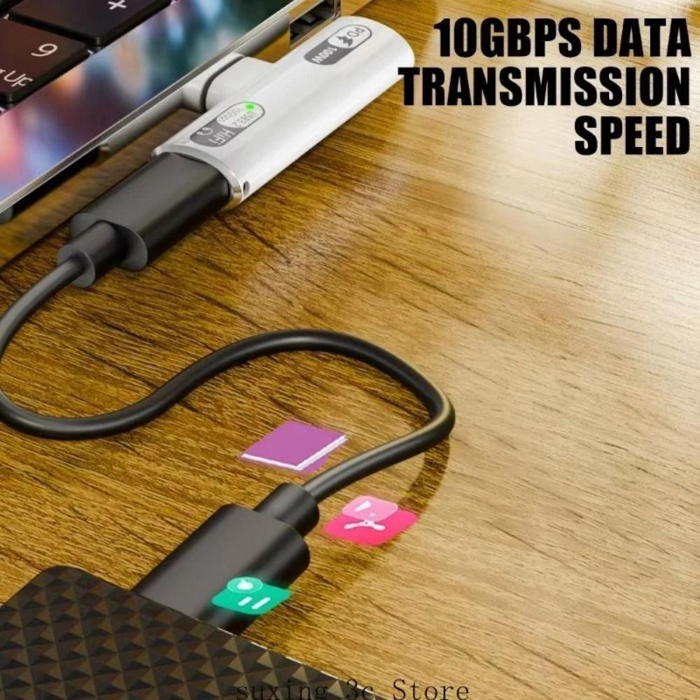Adaptateur USB Type C PD 100W pour Téléphone/Ordinateurs/Ordinateur Portable/Clé USB Pour Téléphone/Ordinateurs/Ordinateur Portable/Clé USB