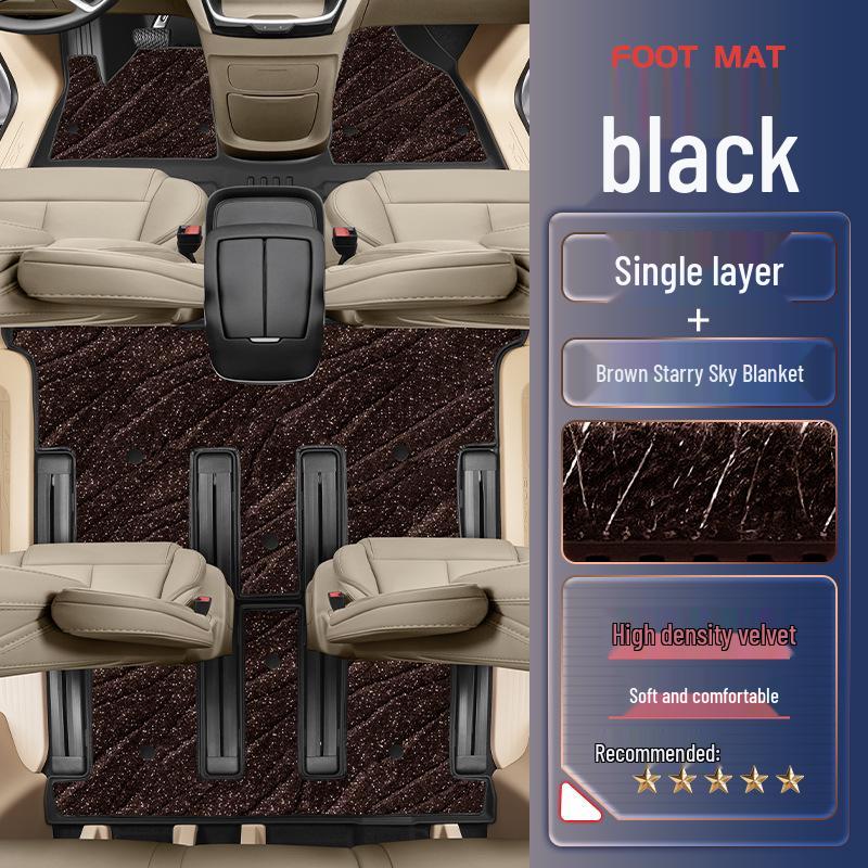 Suitable TPE Floor Mats for Buick GL8: Full Coverage for Lu Zun, Business Class, and PHEV Models