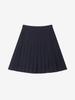 Luvm Pleated Midi Skirt_Navy