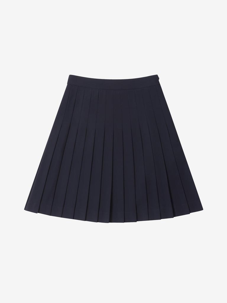 Luvm Pleated Midi Skirt_Navy