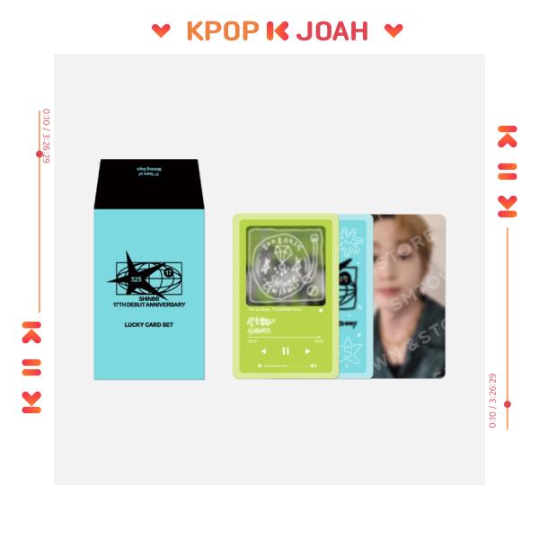 

(НАБОР УДАЧНЫХ КАРТ) 2025 SHINee 17-я ГОДОВЩИНА MD LUCKY CARD SET