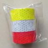 Tri-Color Reflective Crystal Grid Tape for Cars, Bikes, and Motorcycles