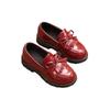 Kids Girls British Style Tassel Princess Mary Jane Leather Dress Shoes