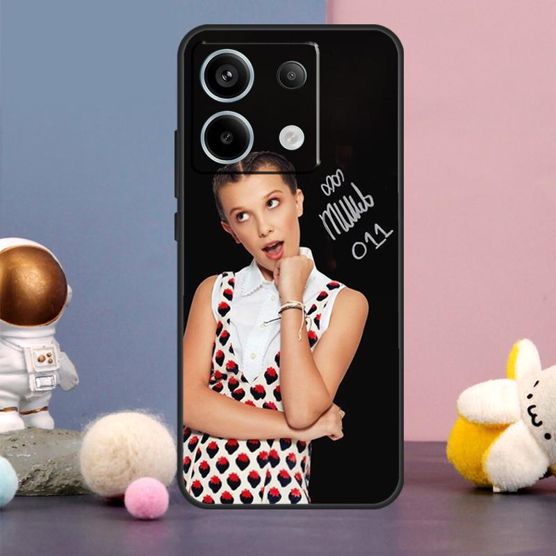 Millie Bobby Brown Case For Xiaomi Redmi Note 13 11 9 10 12 Pro Plus 12S 11S 10S 9S Redmi 12 10C 12C 13C Cover