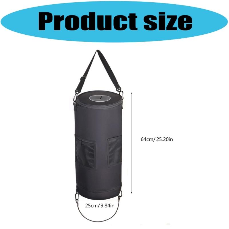 Portable Folding Waterproof Bags Marine Storage Solution for Hiking Trip Camping Gear Organization Oxford Materials