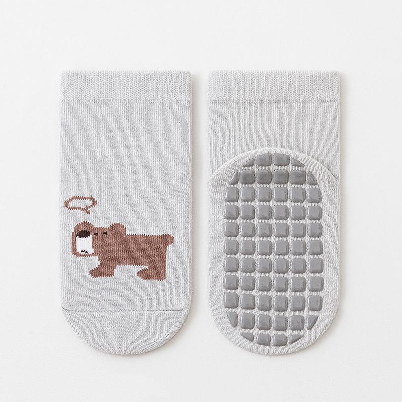 Spring Autumn Children Kids Anti-slip Long Socks Cartoon Soft Baby Toddler Home Trampoline Socks Boys Girls School Sports Socks