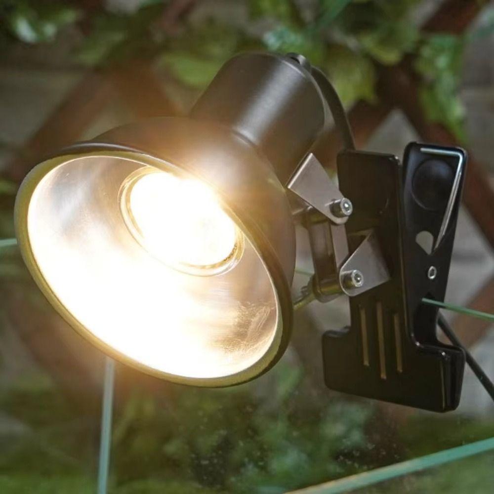 Verstellbare Heizung Schildkröten Sonnenlampe Thermostat Haustier Wärme-Glühbirne Amphibien Eidechsen