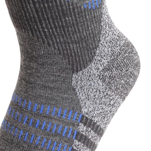 [Salomon] X Ultra Access Crew 2-Pac Socks Lc2083200 Unisex Anthracite/Black L