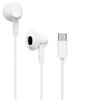 Наушники вкладыши Cool Accesorios Stereo Type-C белый